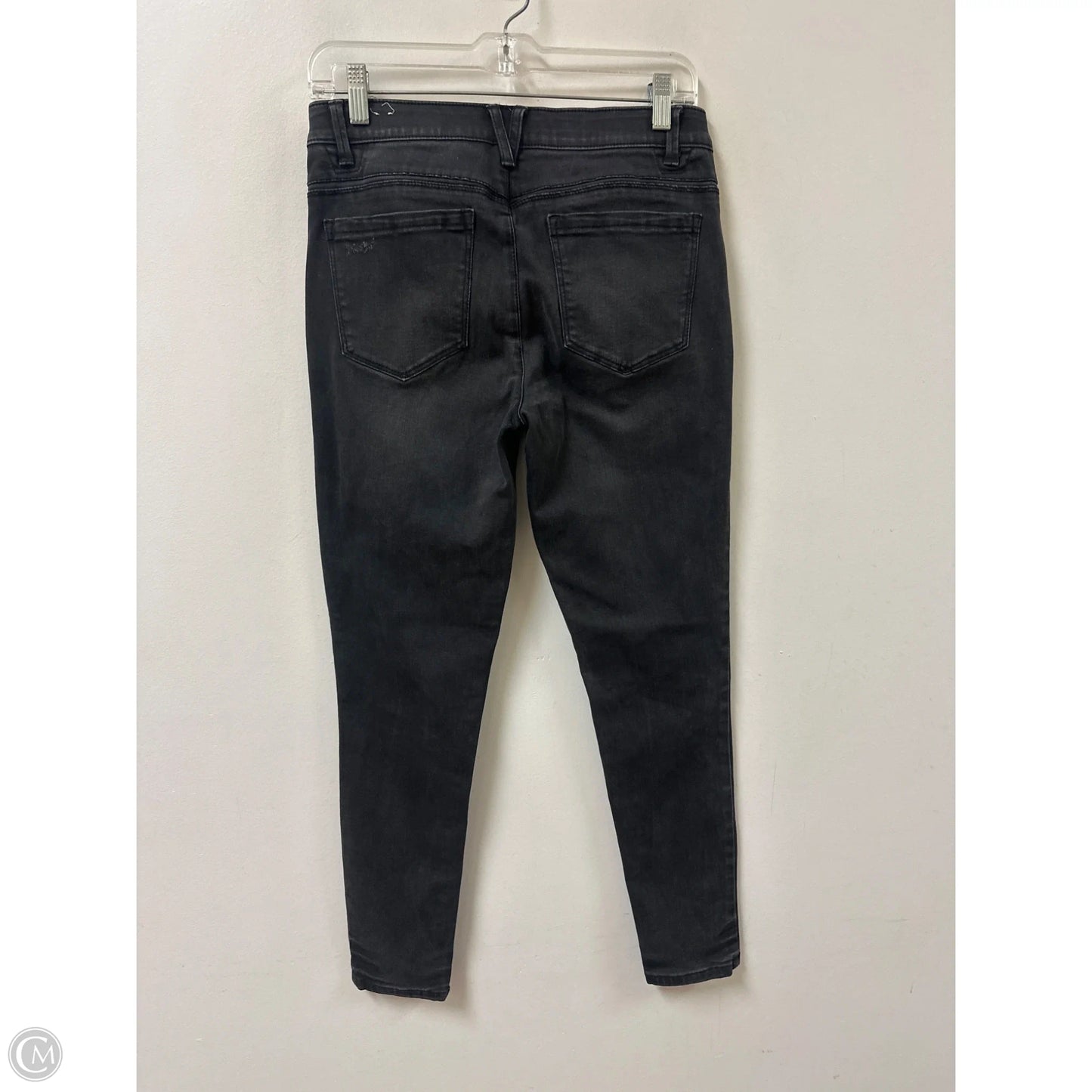 Jeans Skinny By Wit & Wisdom In Grey Denim, Size: 4