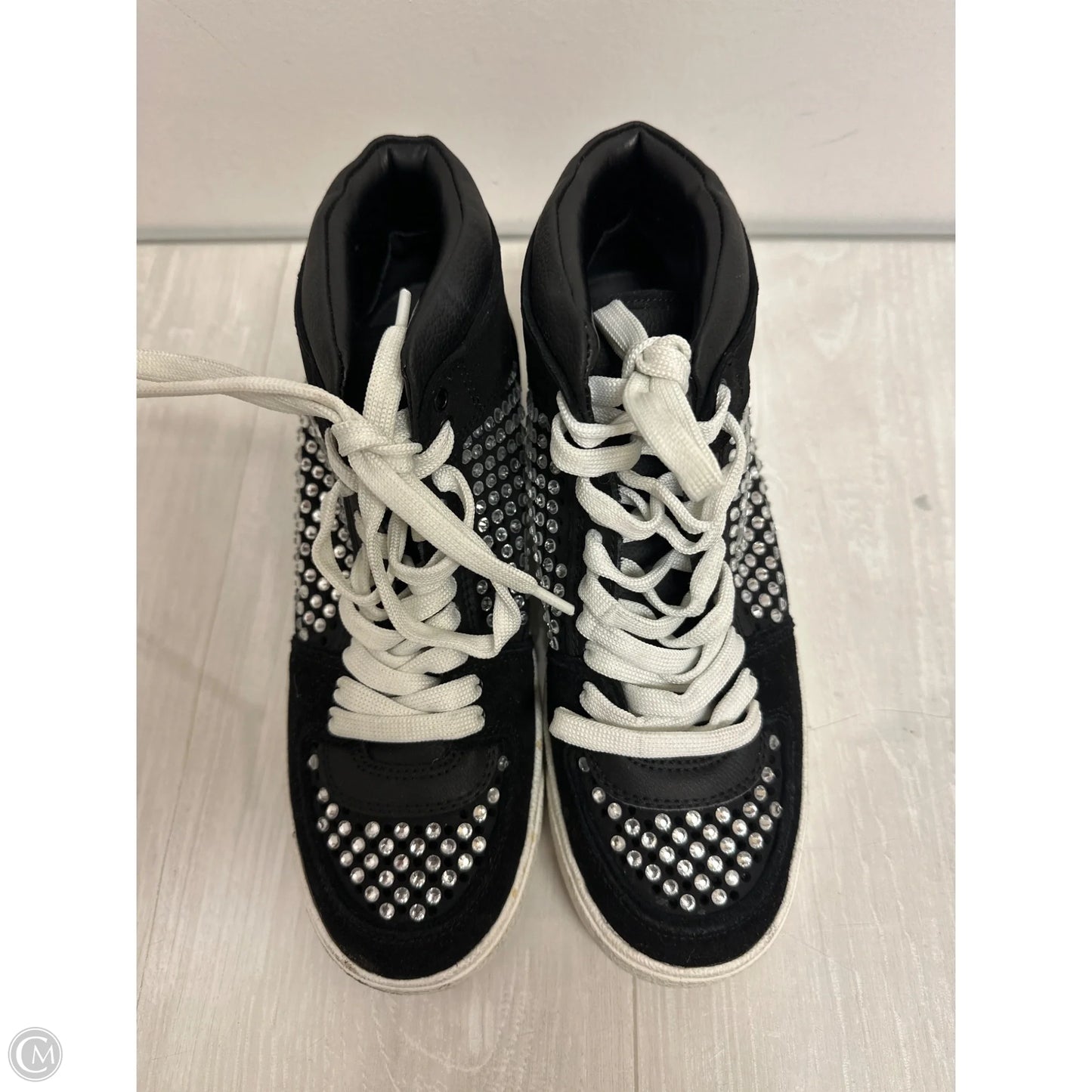 Shoes Sneakers By Gianni Bini In Black, Size: 8.5