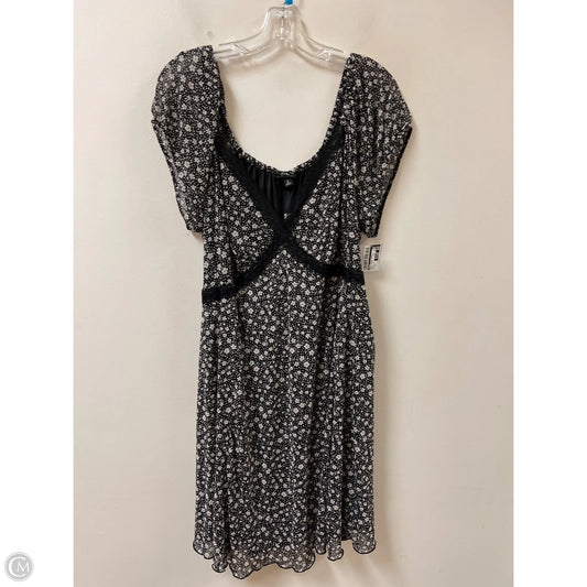 Dress Casual Short By Torrid In Black & White, Size: 2x