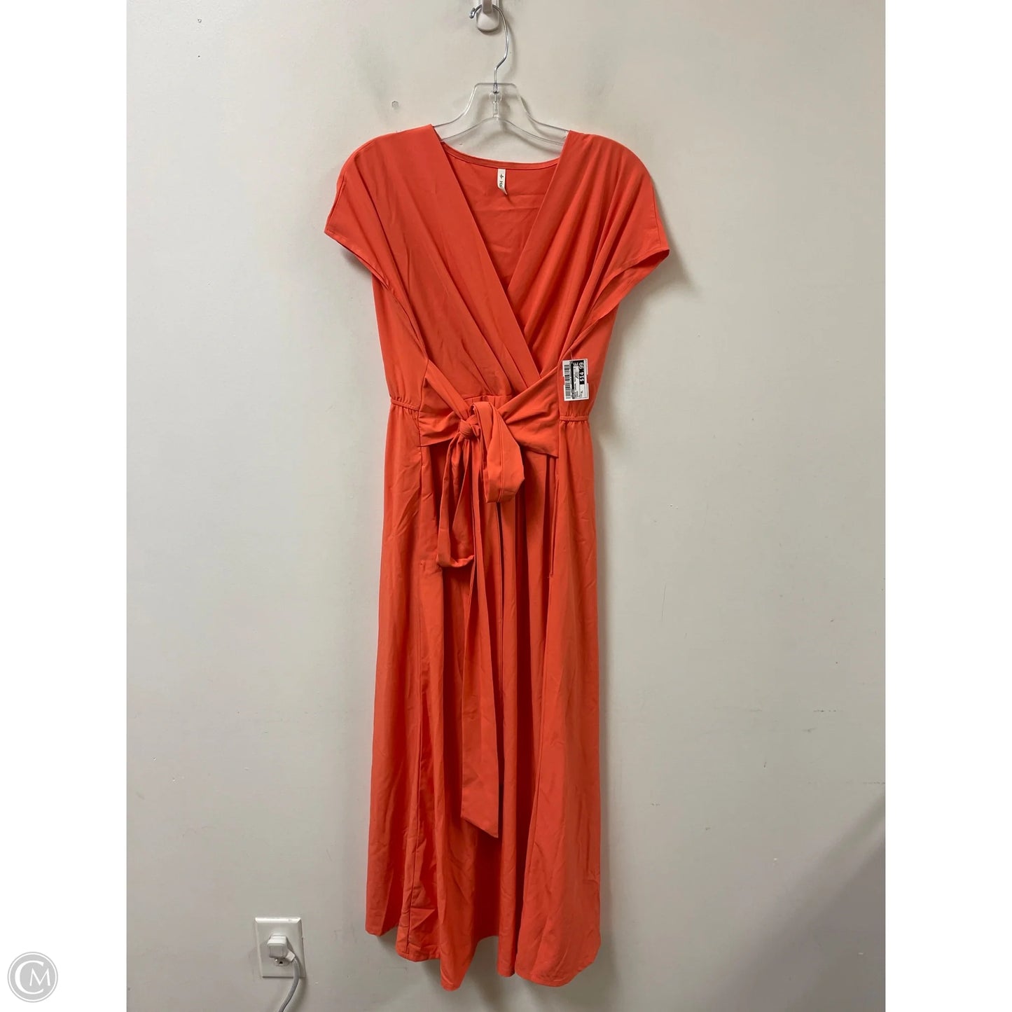 Dress Casual Maxi By Halara In Orange, Size: Xl