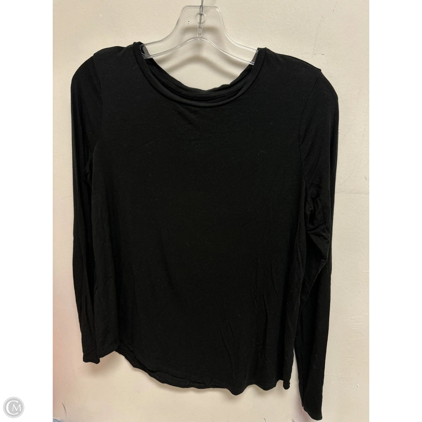 Top Long Sleeve By No Boundaries In Black, Size: S