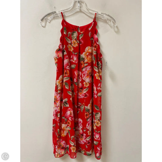 Dress Casual Short By A Byer In Red, Size: S