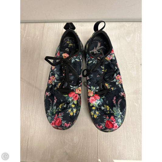 Shoes Athletic By Skechers In Floral Print, Size: 6