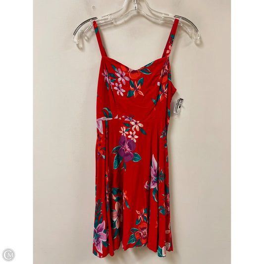Dress Casual Short By Old Navy In Red, Size: Xs