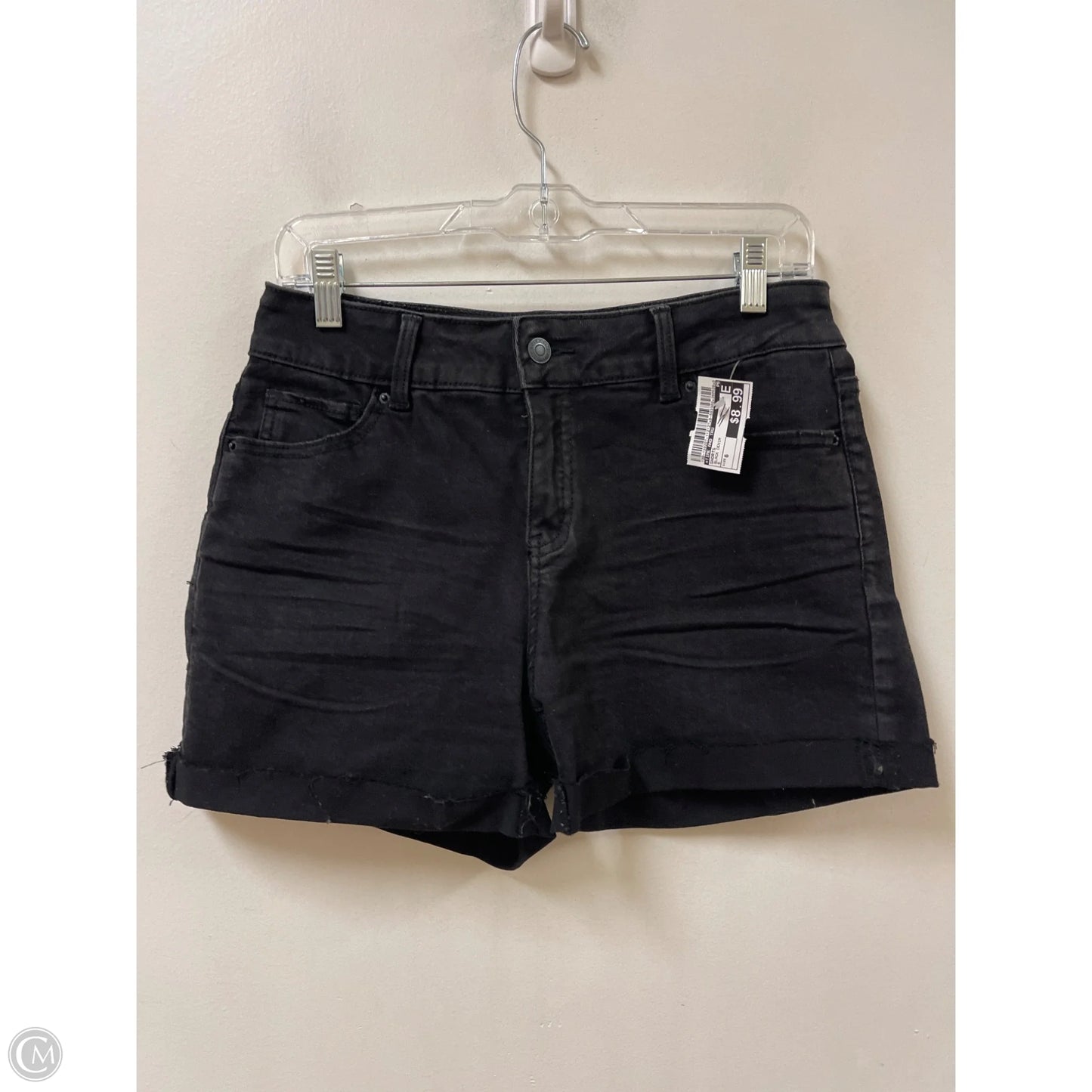 Shorts By Time And Tru In Black Denim, Size: 6