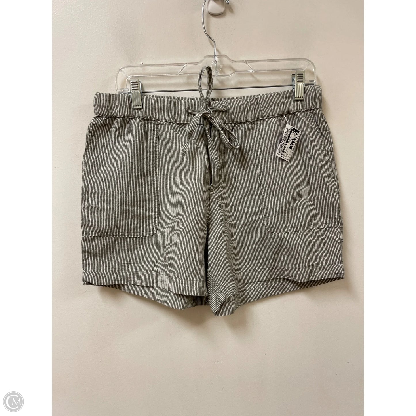 Shorts By Liz Claiborne In Grey & White, Size: 4