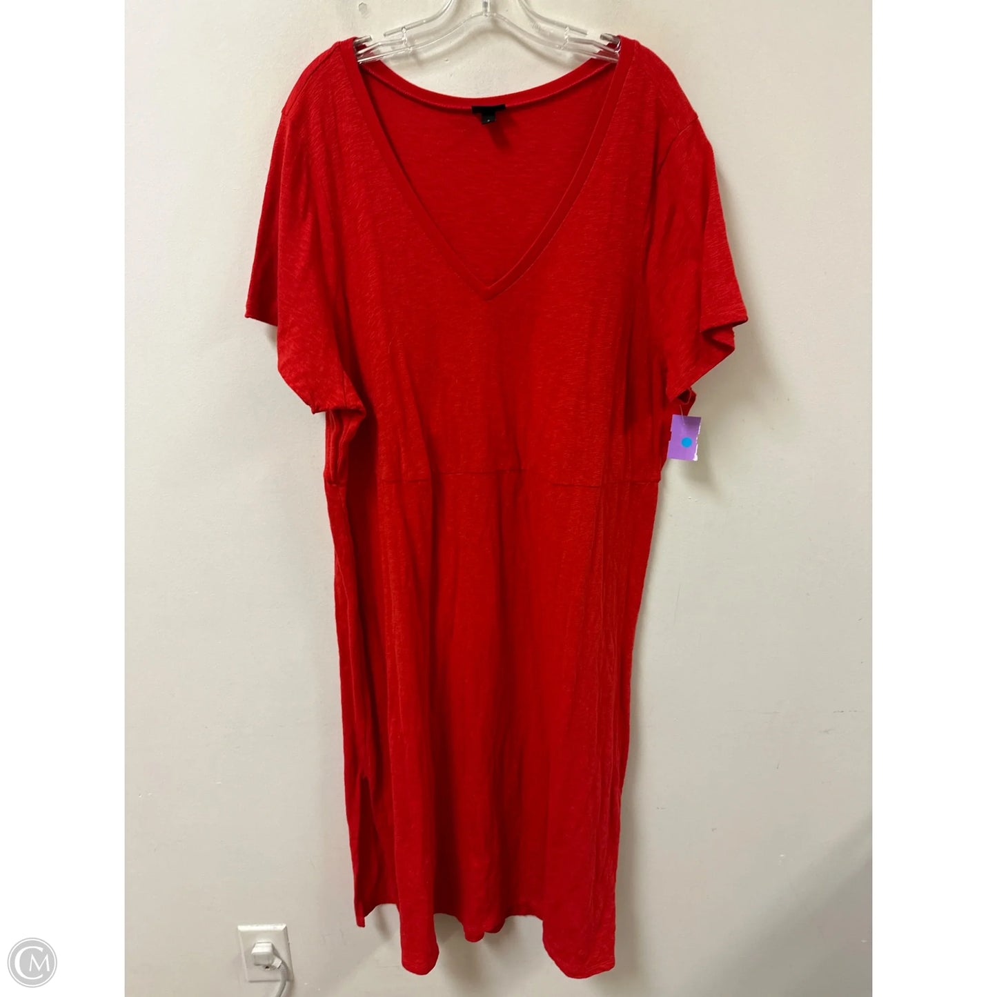Dress Casual Maxi By Torrid In Red, Size: 3x