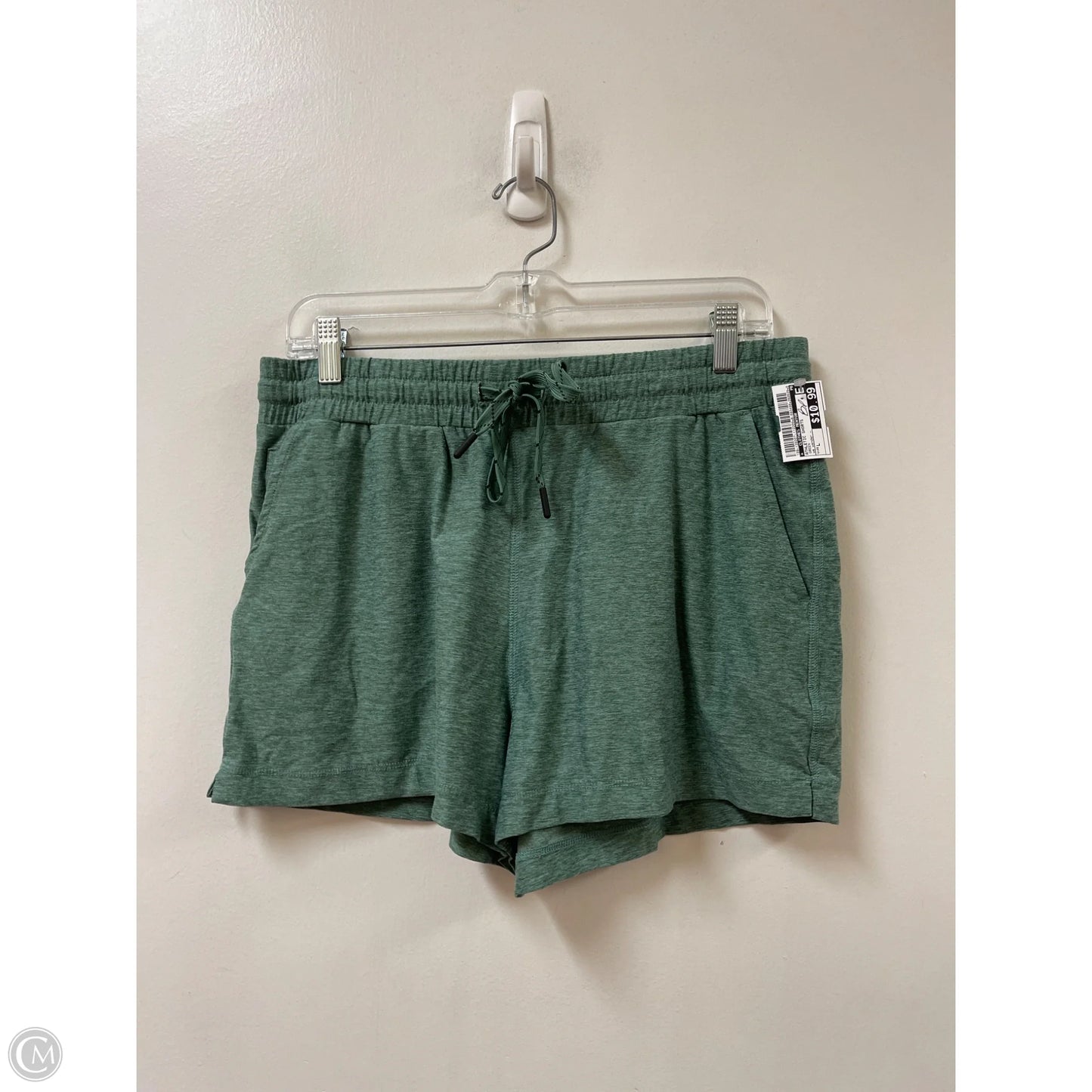 Athletic Shorts By Clothes Mentor In Green, Size: L