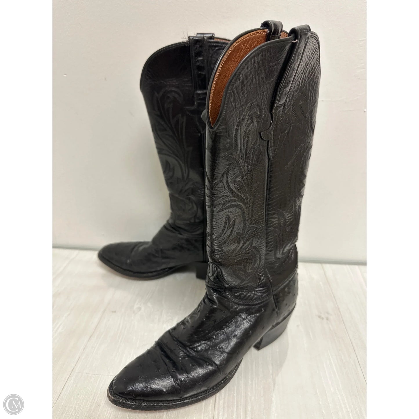 Boots Western By Lucchese In Black, Size: 6