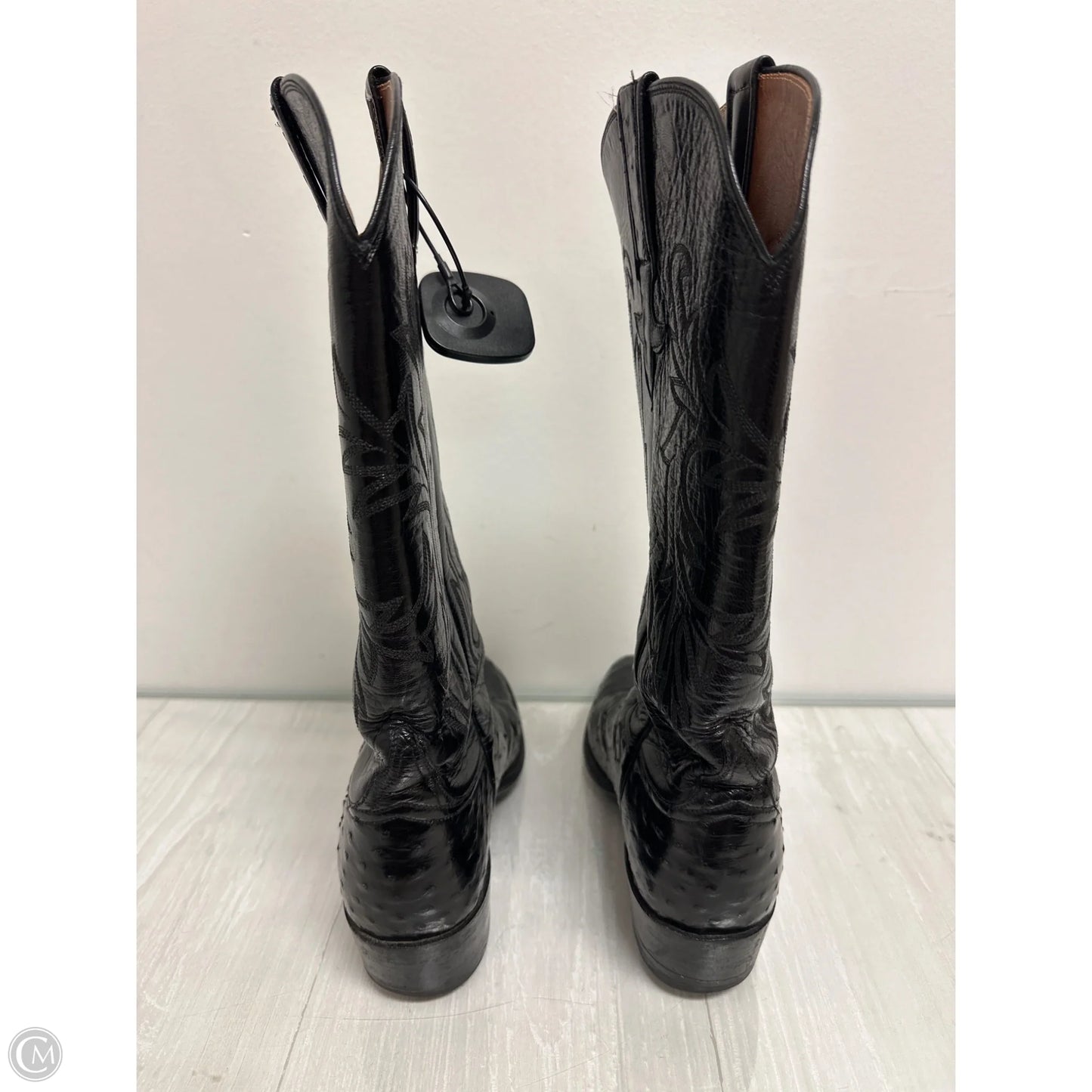 Boots Western By Lucchese In Black, Size: 6