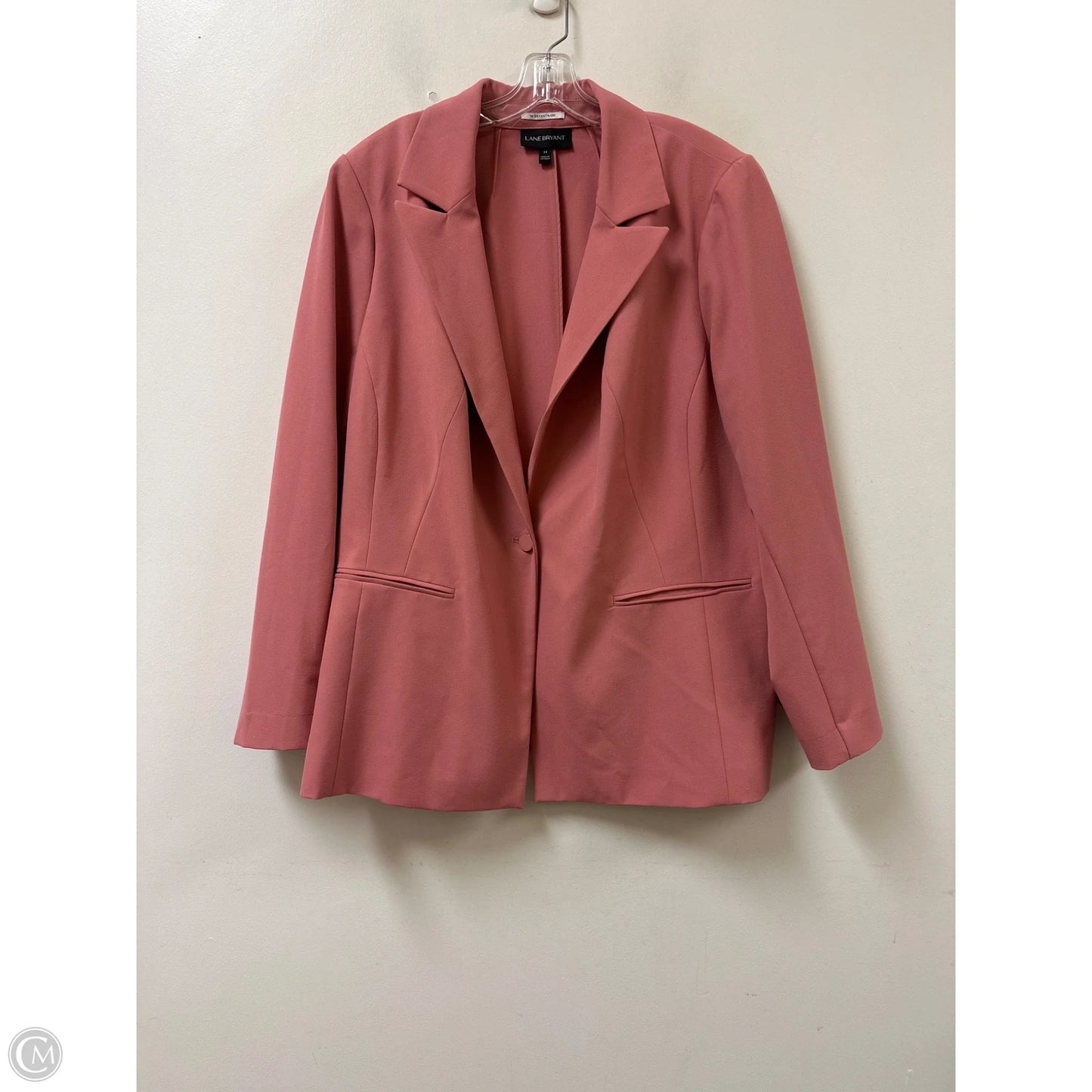 Blazer By Lane Bryant In Pink, Size: 3x