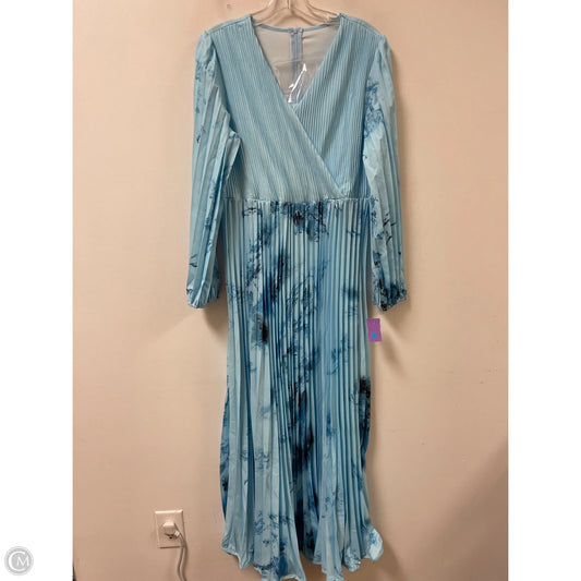 Dress Casual Maxi By Clothes Mentor In Blue, Size: L