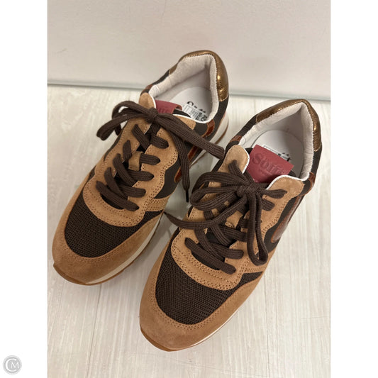 Shoes Sneakers By Sofft In Brown, Size: 7.5