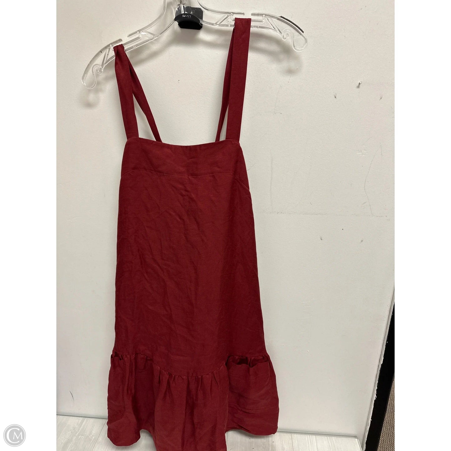 Dress Casual Short By Banana Republic In Red, Size: S