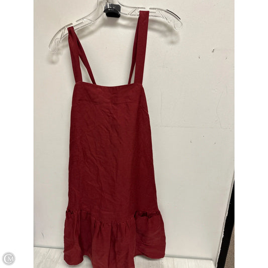 Dress Casual Short By Banana Republic In Red, Size: S