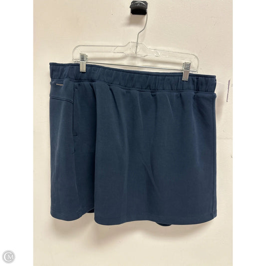 Athletic Skort By Mondetta In Blue, Size: Xl