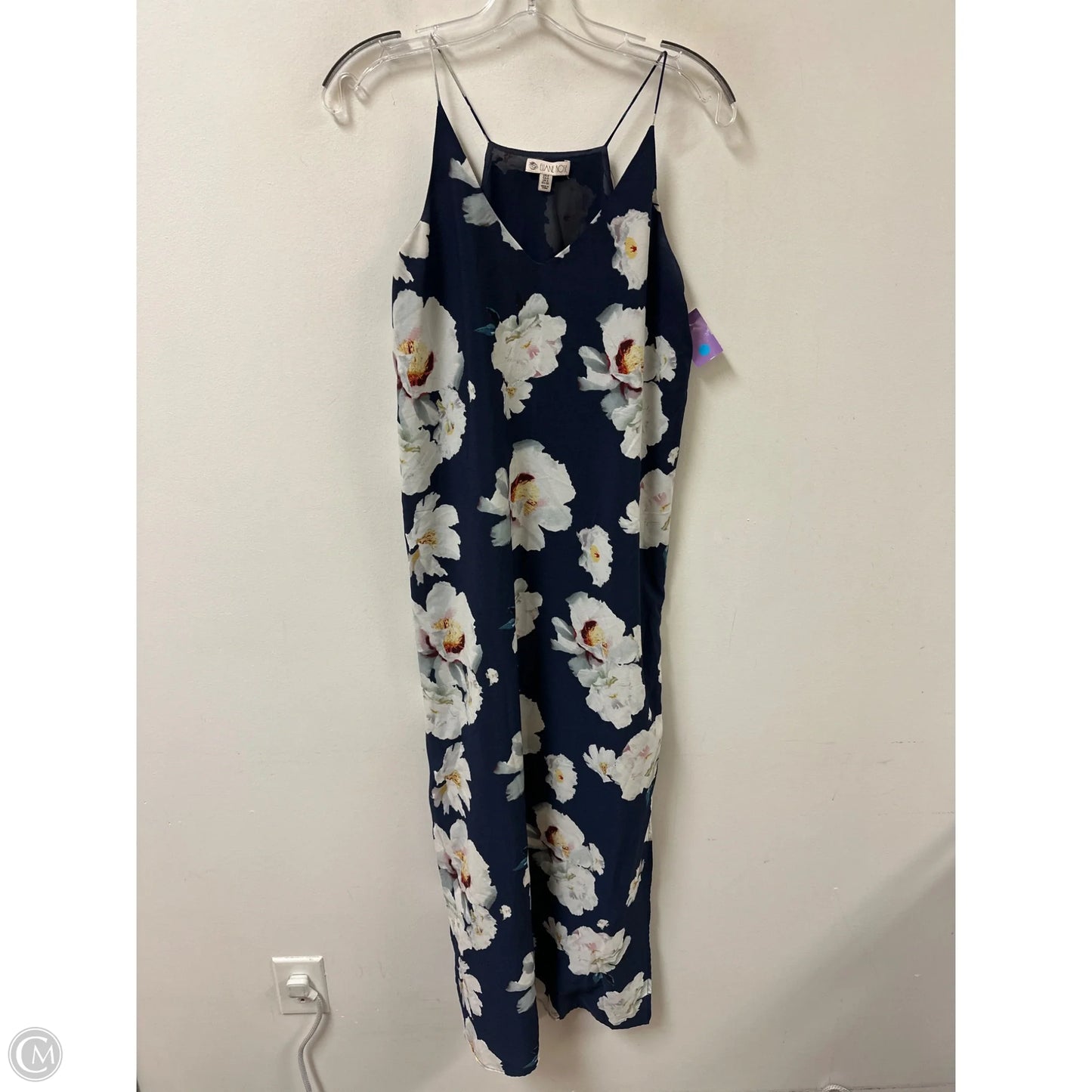 Dress Casual Maxi By Eliane Rose In Blue & White, Size: Xs