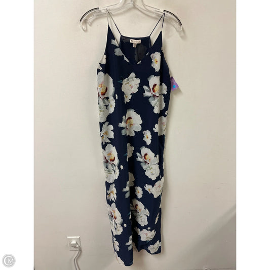 Dress Casual Maxi By Eliane Rose In Blue & White, Size: Xs