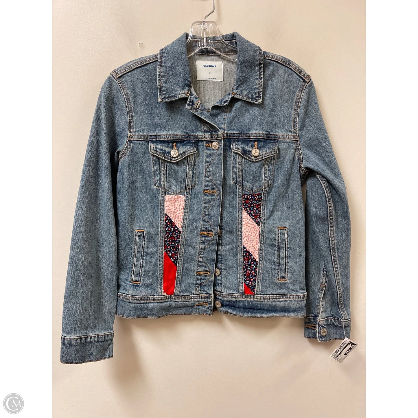 Jacket Denim By Old Navy In Blue Denim, Size: S