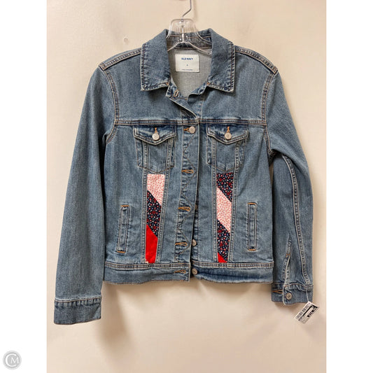 Jacket Denim By Old Navy In Blue Denim, Size: S