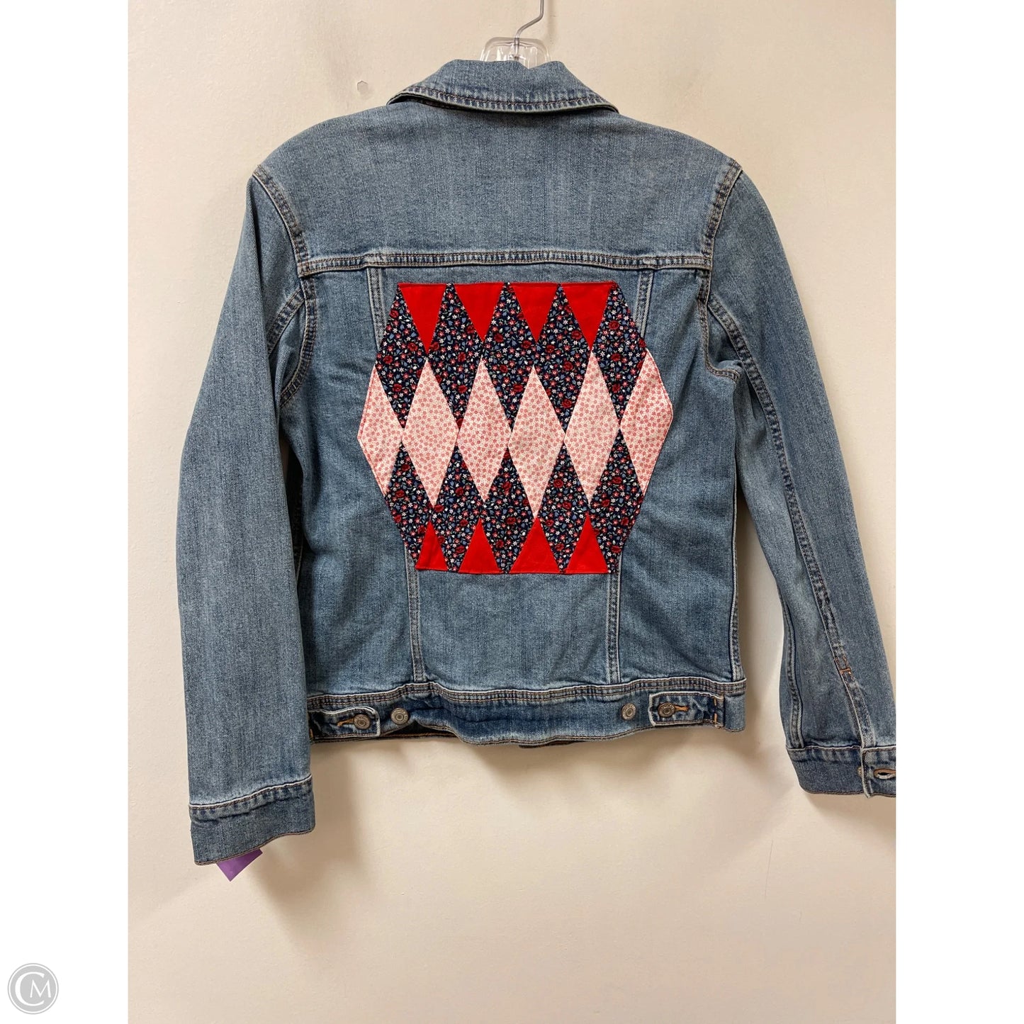 Jacket Denim By Old Navy In Blue Denim, Size: S