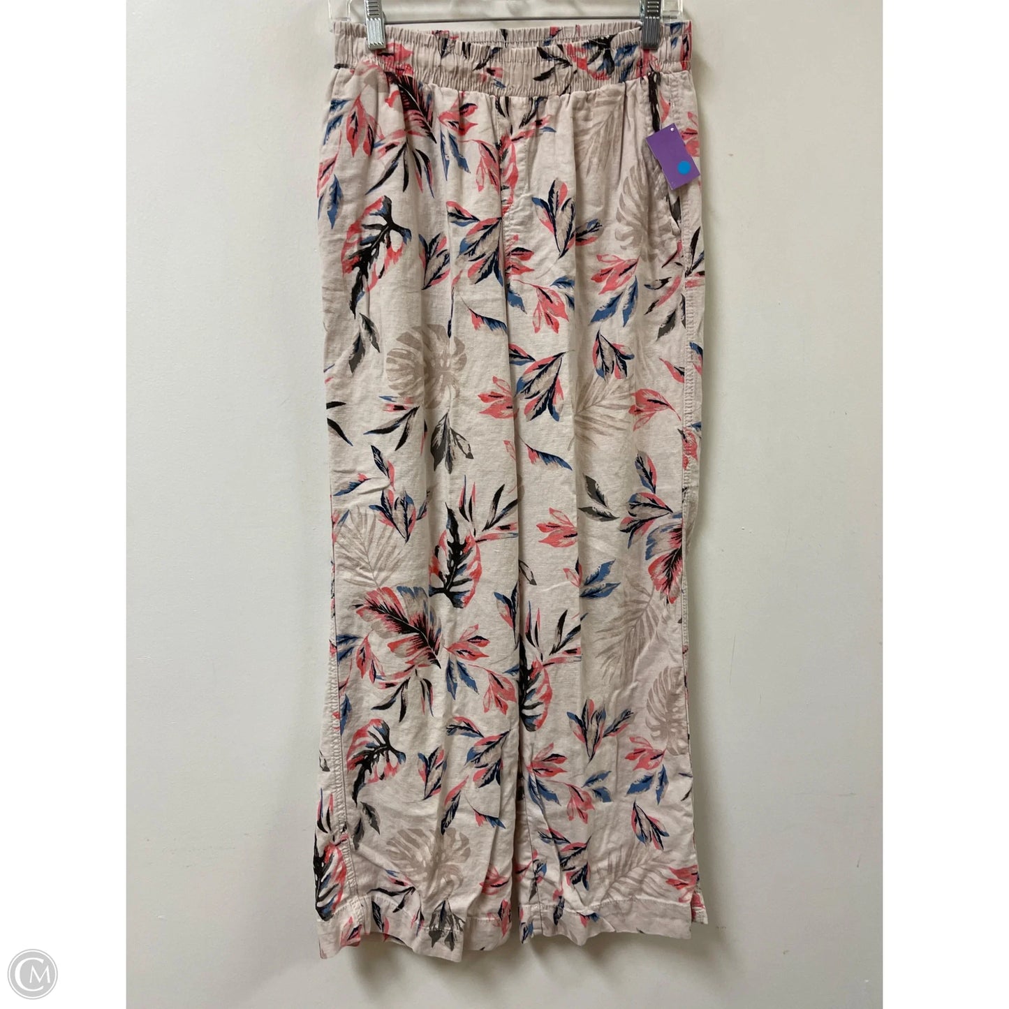 Pants Wide Leg By Briggs In Pink, Size: 8