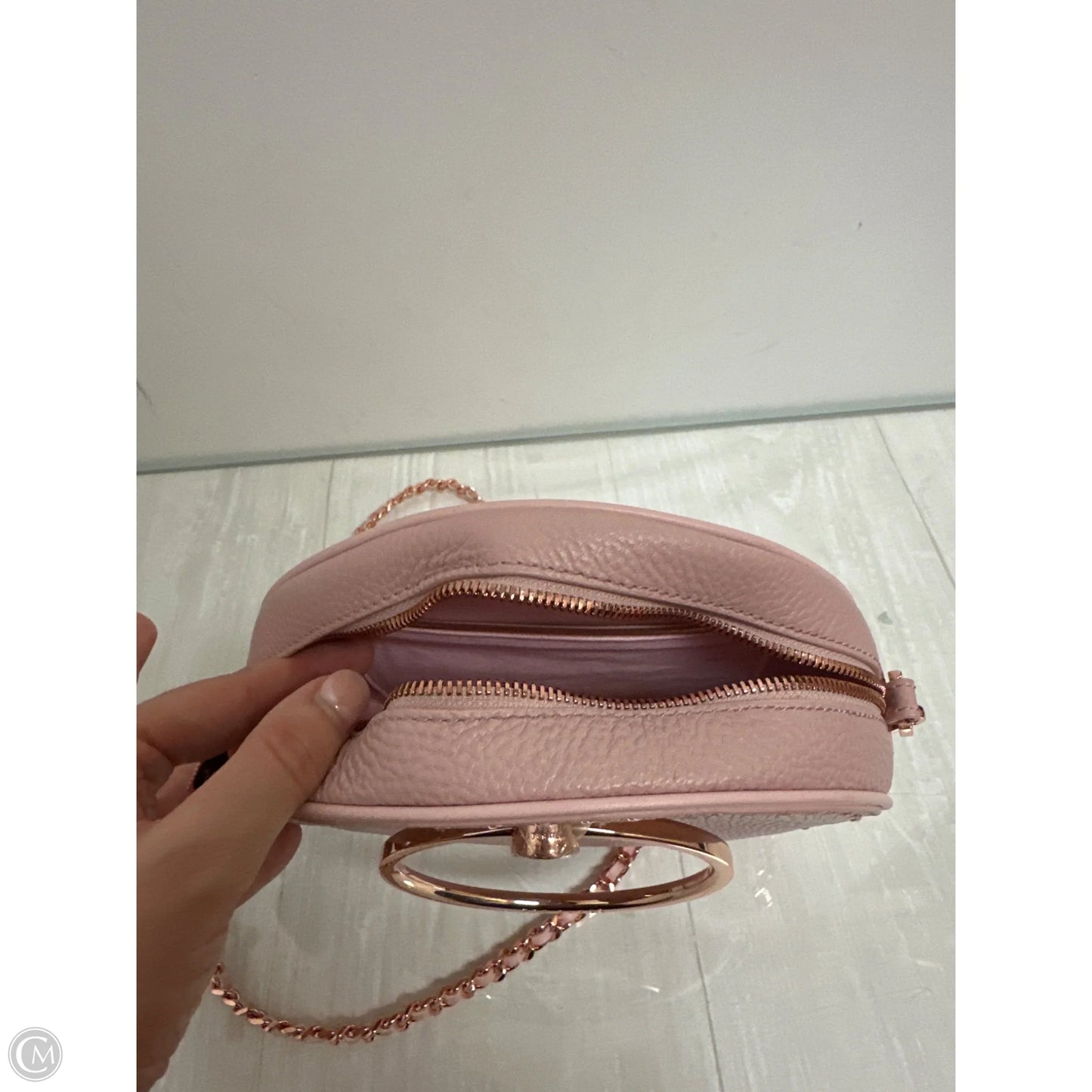 Crossbody Leather By Ted Baker, Size: Medium