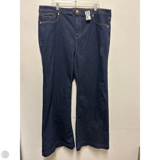 Jeans Flared By Torrid In Blue Denim, Size: 20