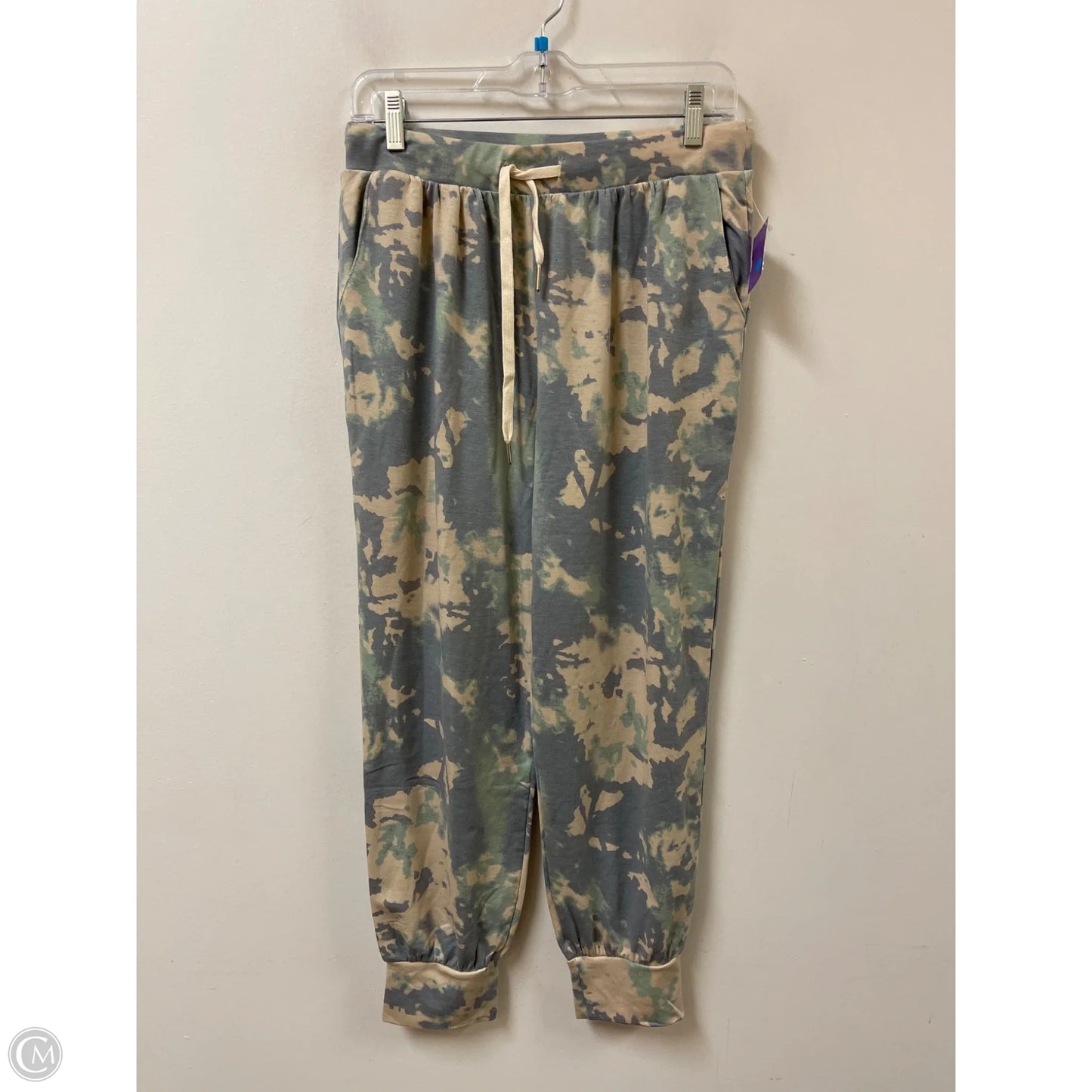 Pants Lounge By Bke In Blue & Green, Size: 8