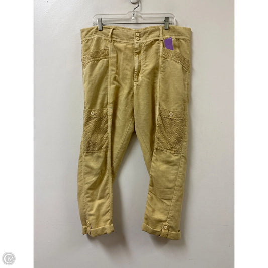 Pants Cargo & Utility By Sundance In Yellow, Size: 16