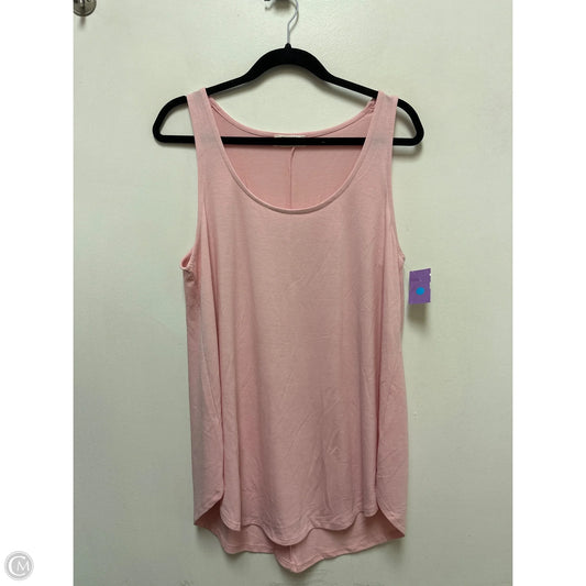 Tank Top By Zenana In Pink, Size: Xl