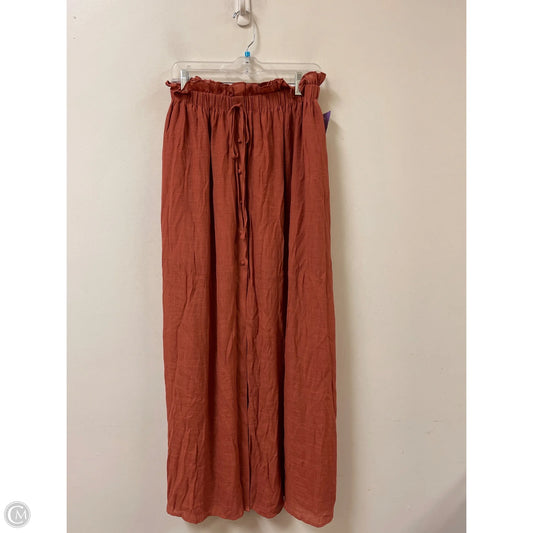 Skirt Maxi By Clothes Mentor In Orange, Size: 16