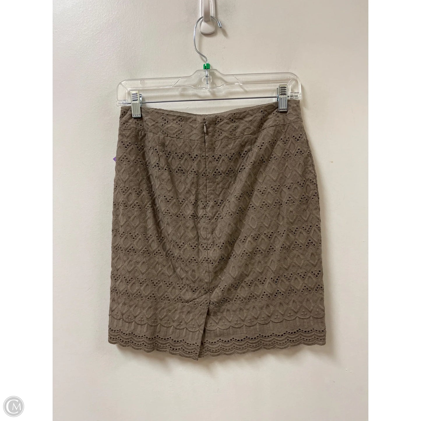 Skirt Mini & Short By Ann Taylor In Brown, Size: 2p