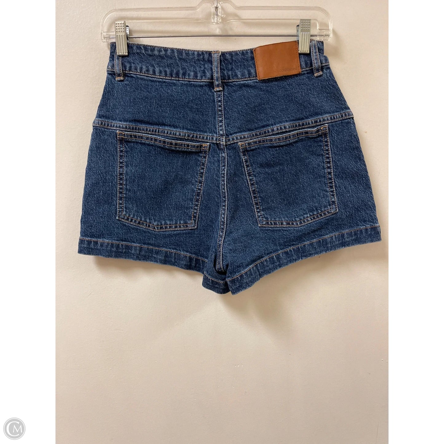 Shorts By Clothes Mentor In Blue Denim, Size: 6