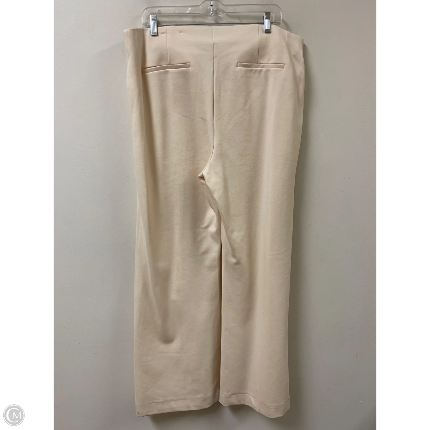 Pants Wide Leg By Chicos In Cream, Size: 16
