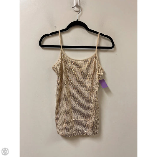 Top Sleeveless By Ann Taylor In Cream, Size: Xs