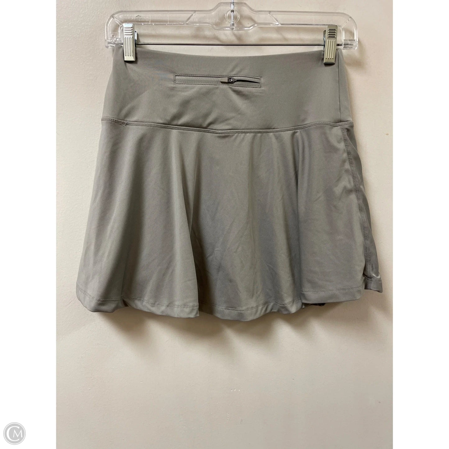 Athletic Skort By Clothes Mentor In Grey, Size: S