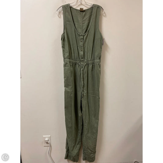 Jumpsuit By Gap In Green, Size: 10