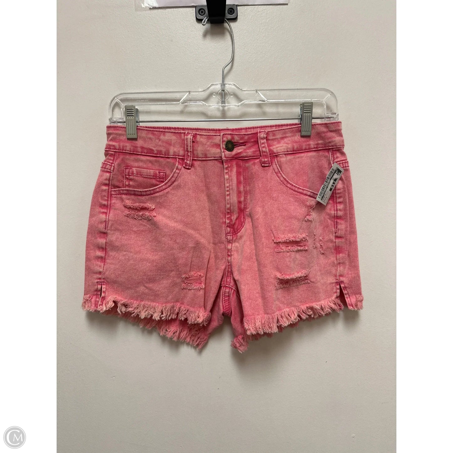 Shorts By Clothes Mentor In Pink Denim, Size: 4