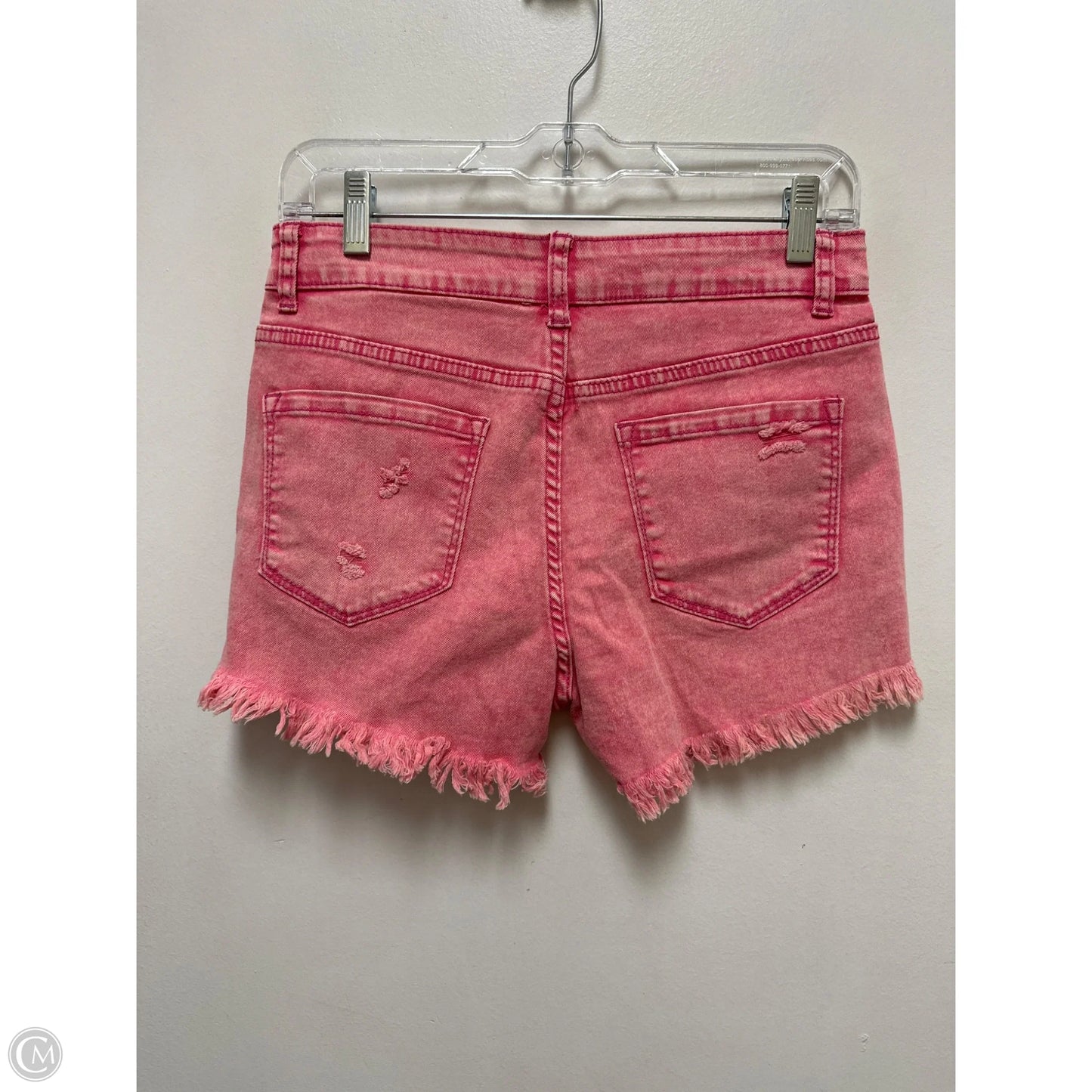 Shorts By Clothes Mentor In Pink Denim, Size: 4