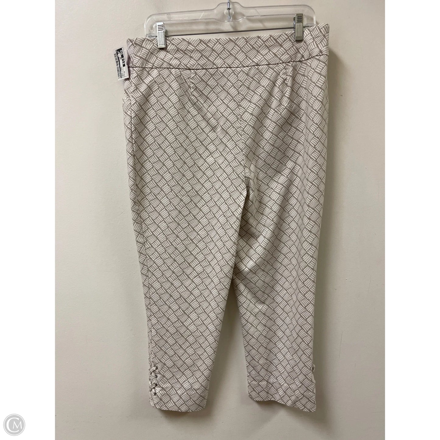 Pants Other By Chicos In Cream & White, Size: 12