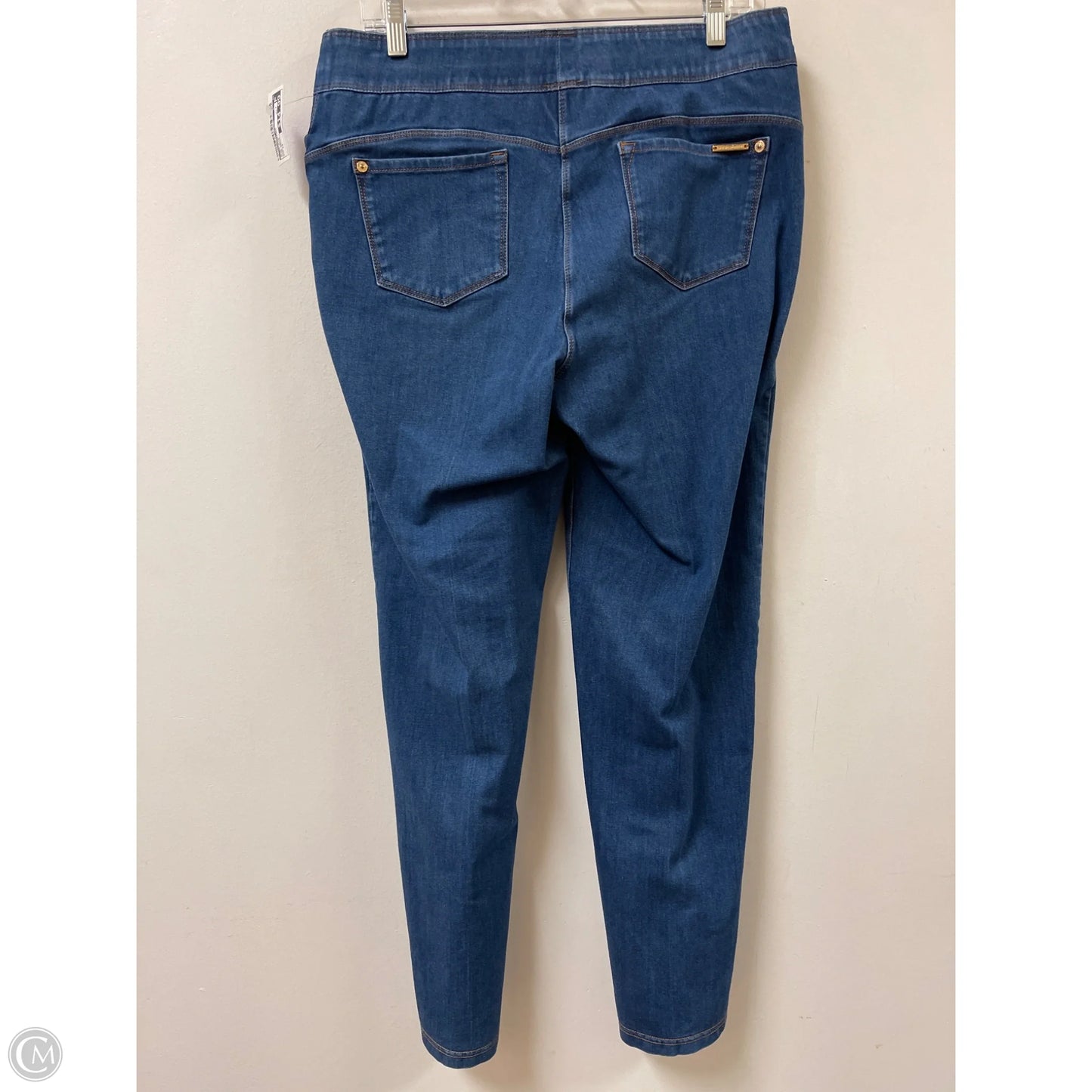 Jeans Straight By Clothes Mentor In Blue Denim, Size: 14