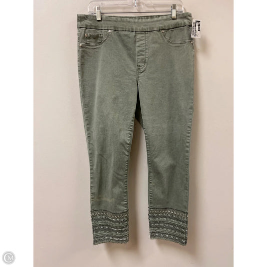 Jeans Skinny By Clothes Mentor In Green Denim, Size: 12