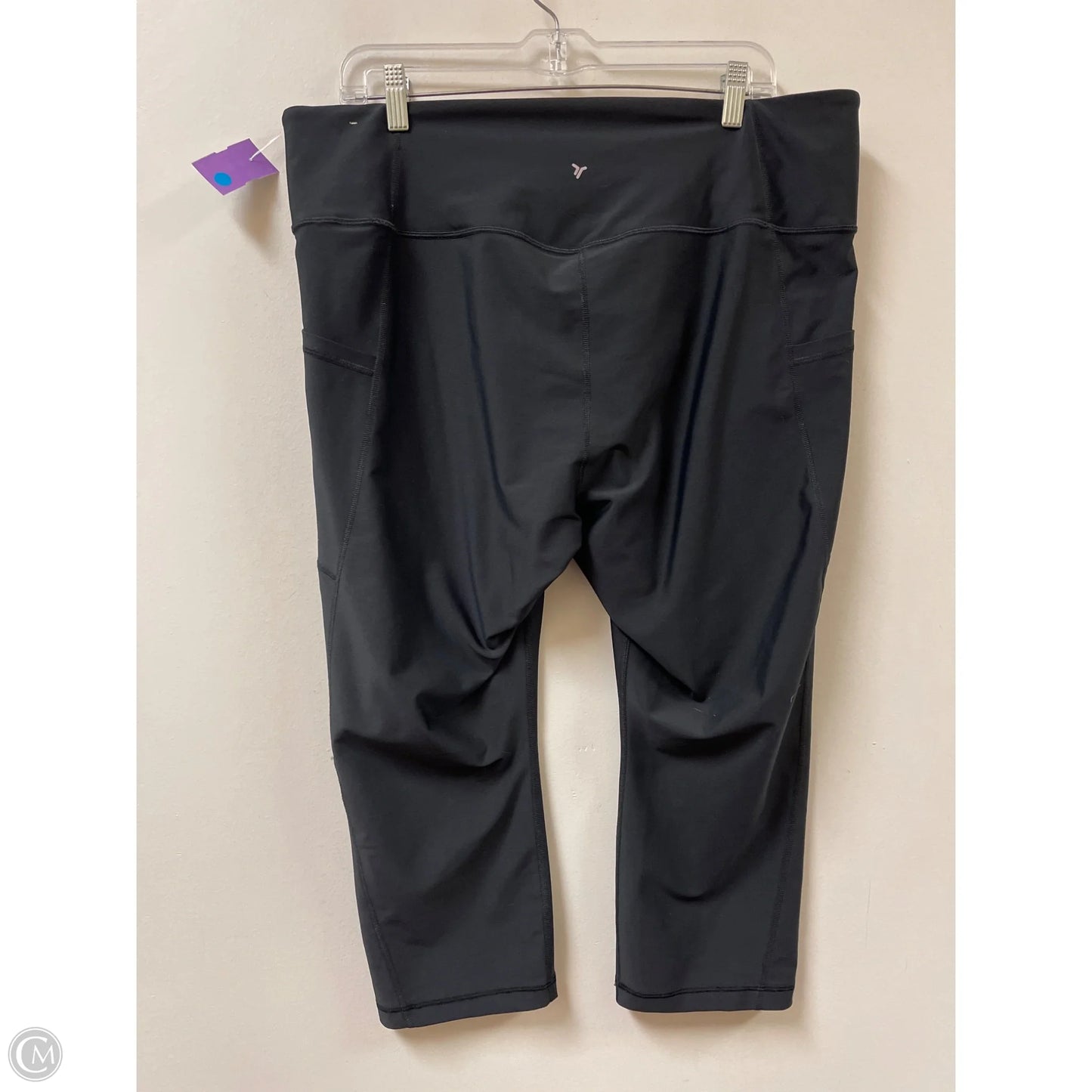 Athletic Leggings By Old Navy In Black, Size: 2x