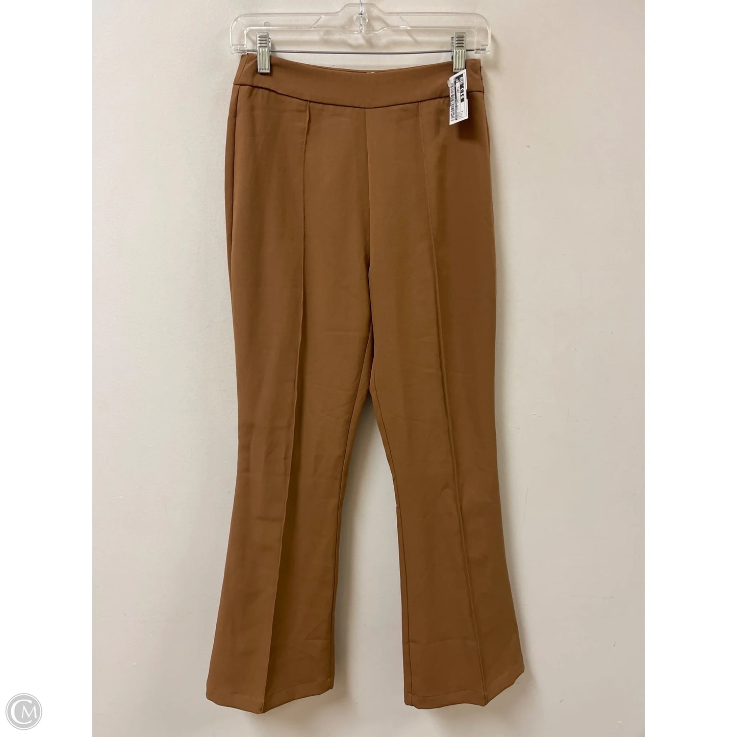Pants Wide Leg By Princess Polly In Brown, Size: 4