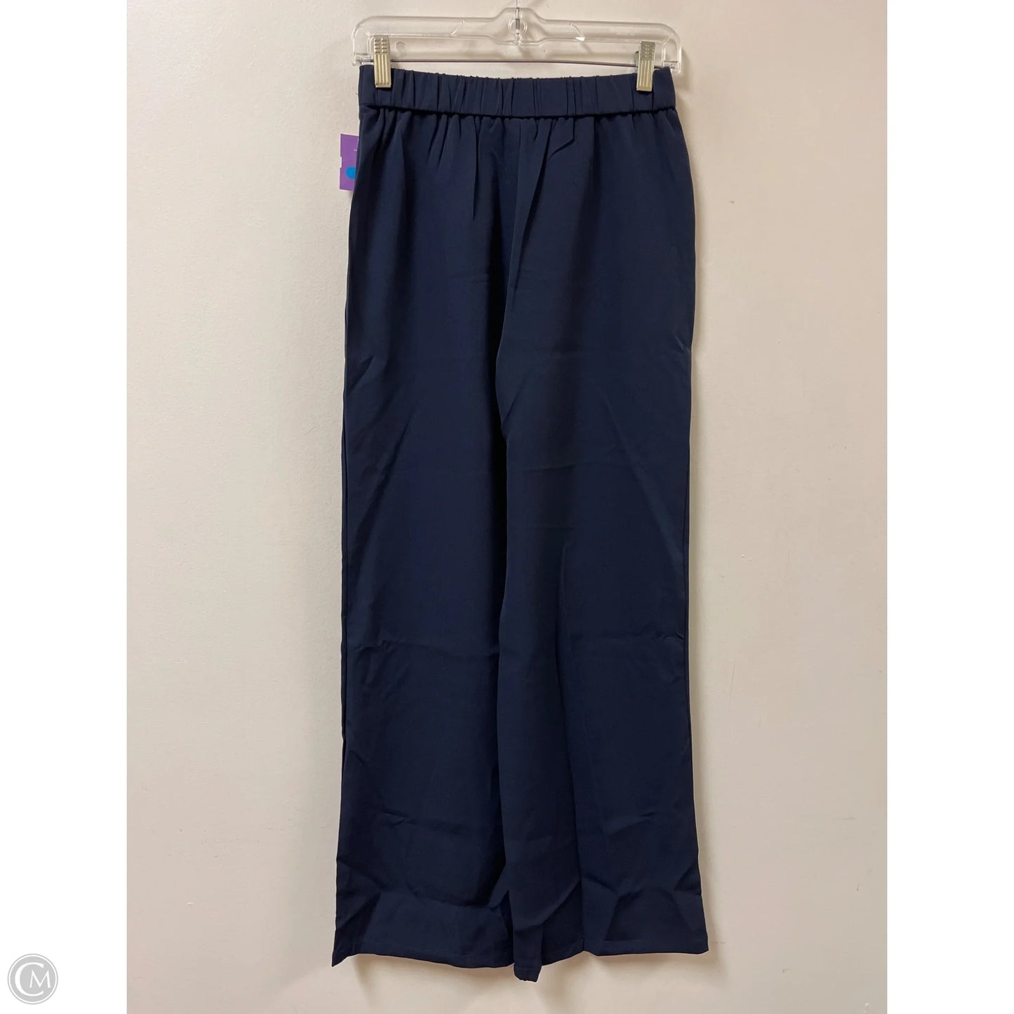 Pants Wide Leg By Clothes Mentor In Navy, Size: 4