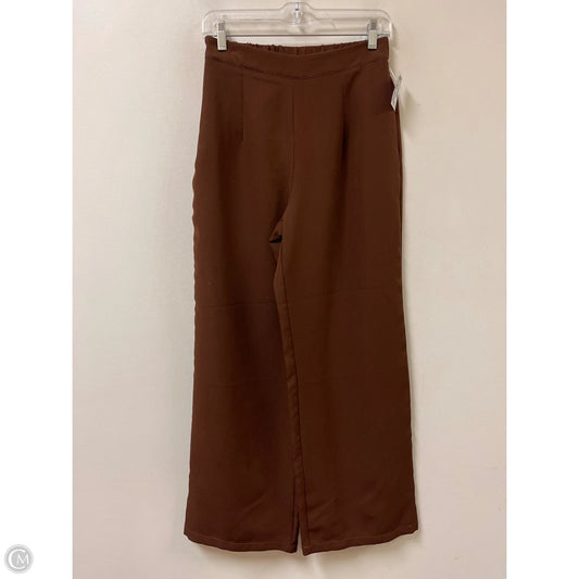 Pants Wide Leg By Clothes Mentor In Brown, Size: 4