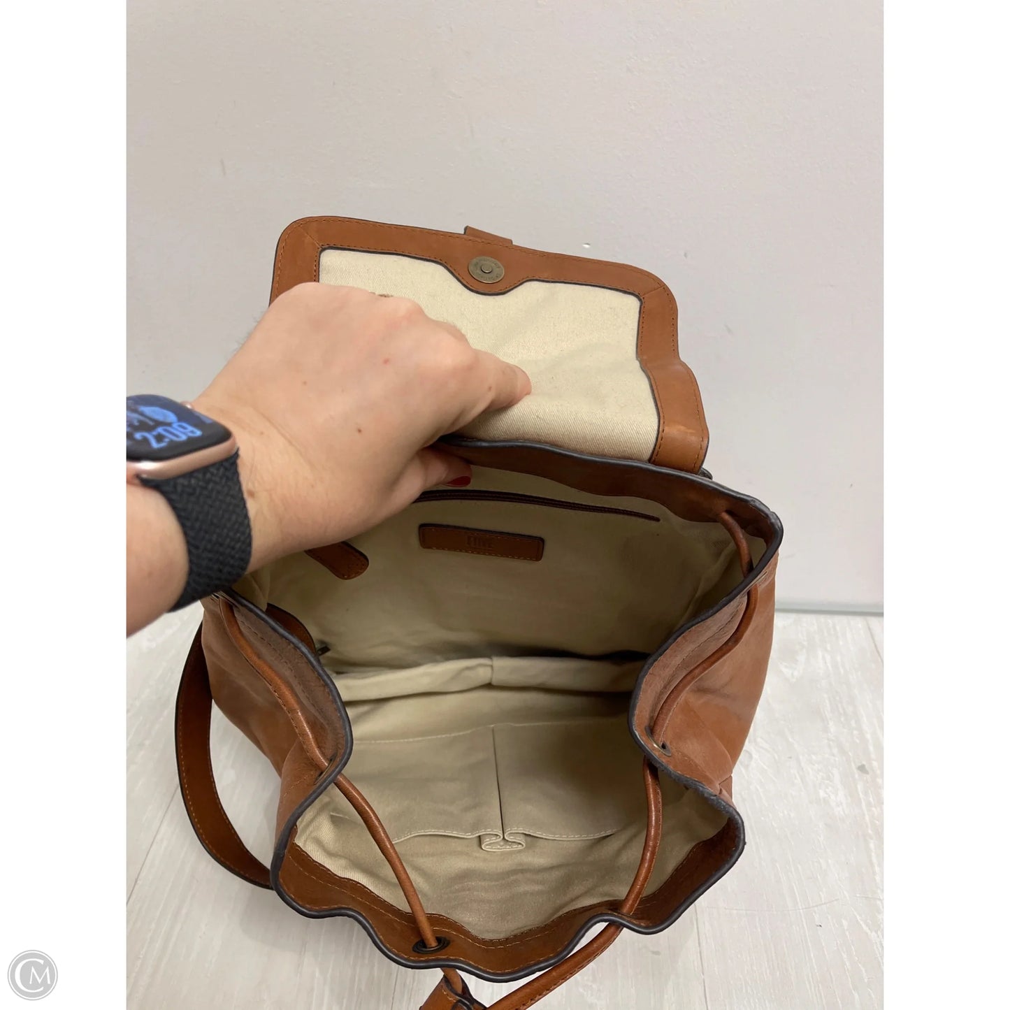 Backpack Designer By Frye, Size: Medium