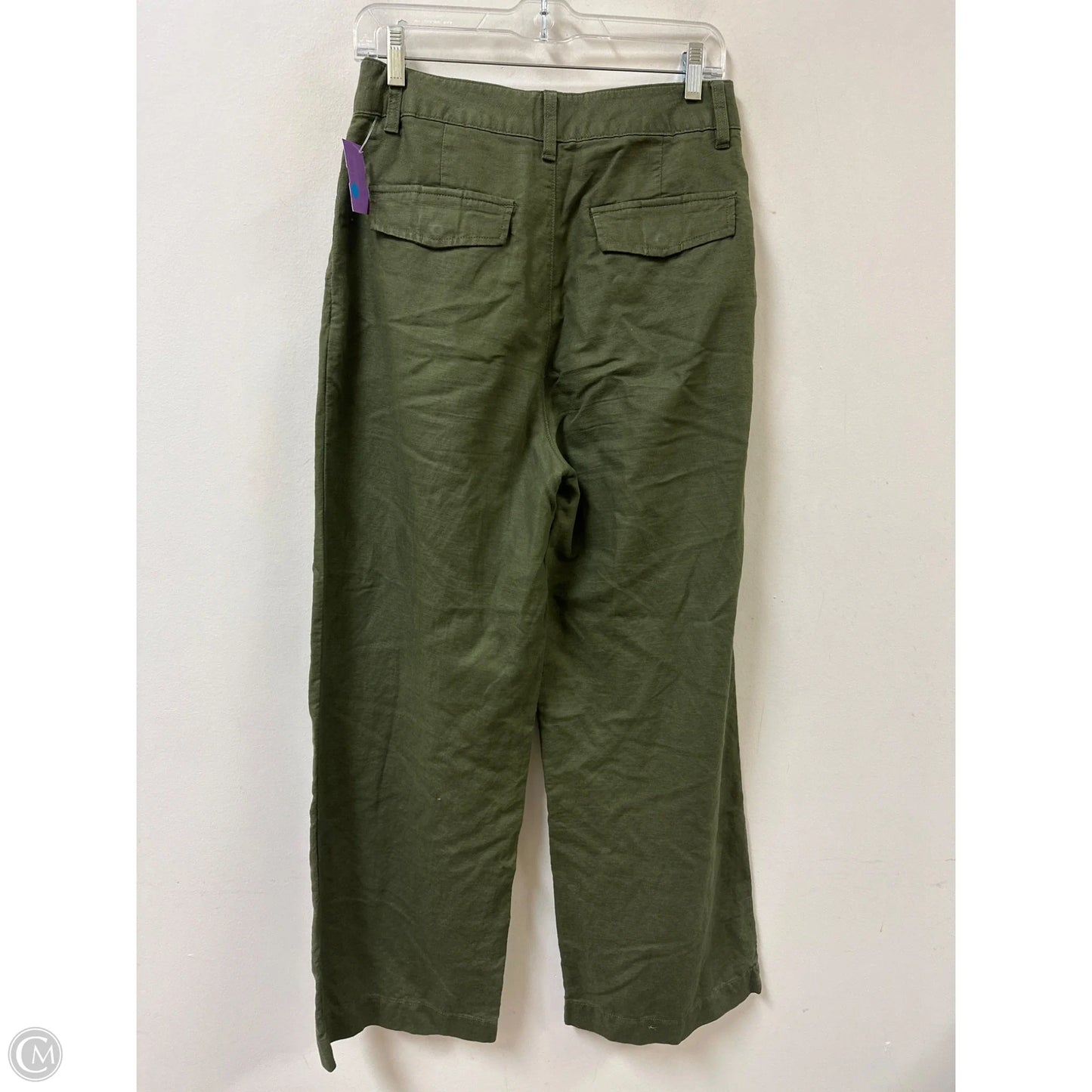 Pants Linen By Gap In Green, Size: 6