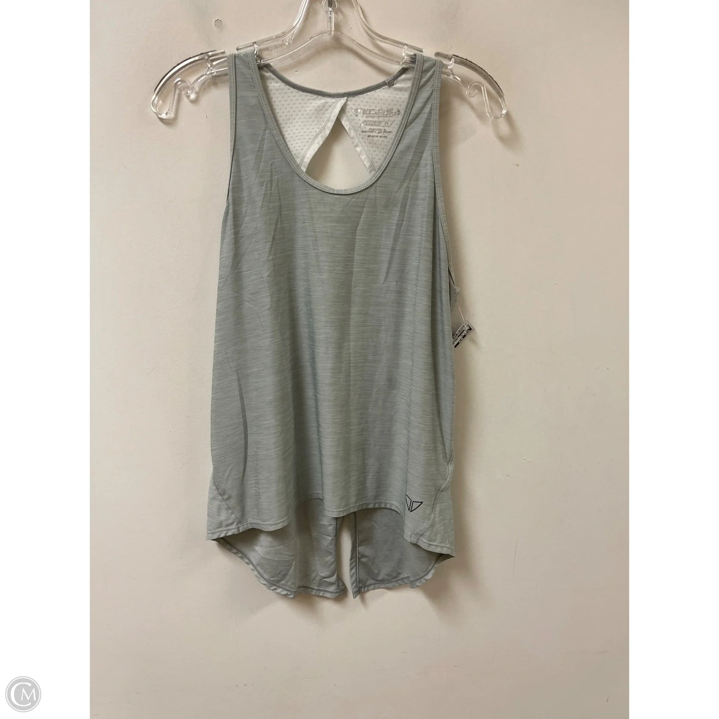 Athletic Tank Top By Clothes Mentor In Grey, Size: M